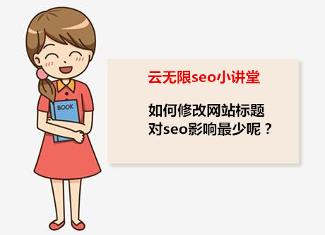 如何修改網(wǎng)站標題